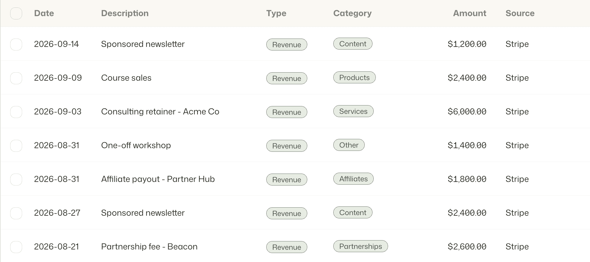 1. Auto-categorize your transactions